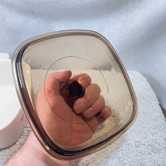 Corning Ware Abundance A-1 1/2- B 1.5 Liter Dish ~6"W x ~3.5" H Casserole Dish - Picture 11 of 16